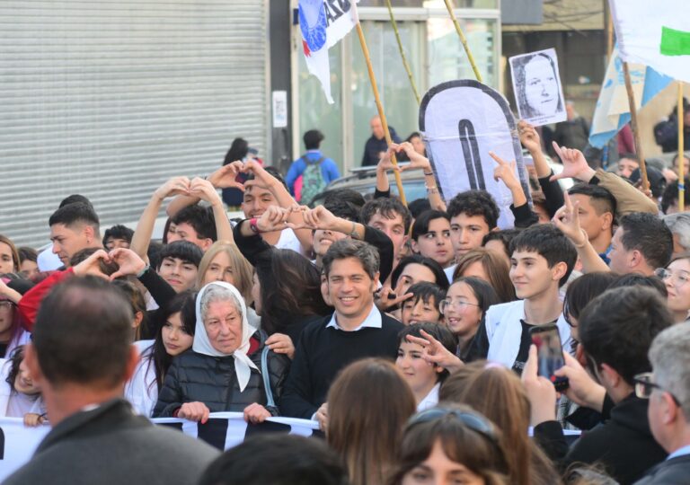 Las víctimas de la Noche de los Lápices fueron recordadas por Axel Kicillof, Julio Alak y Estela de Carlotto